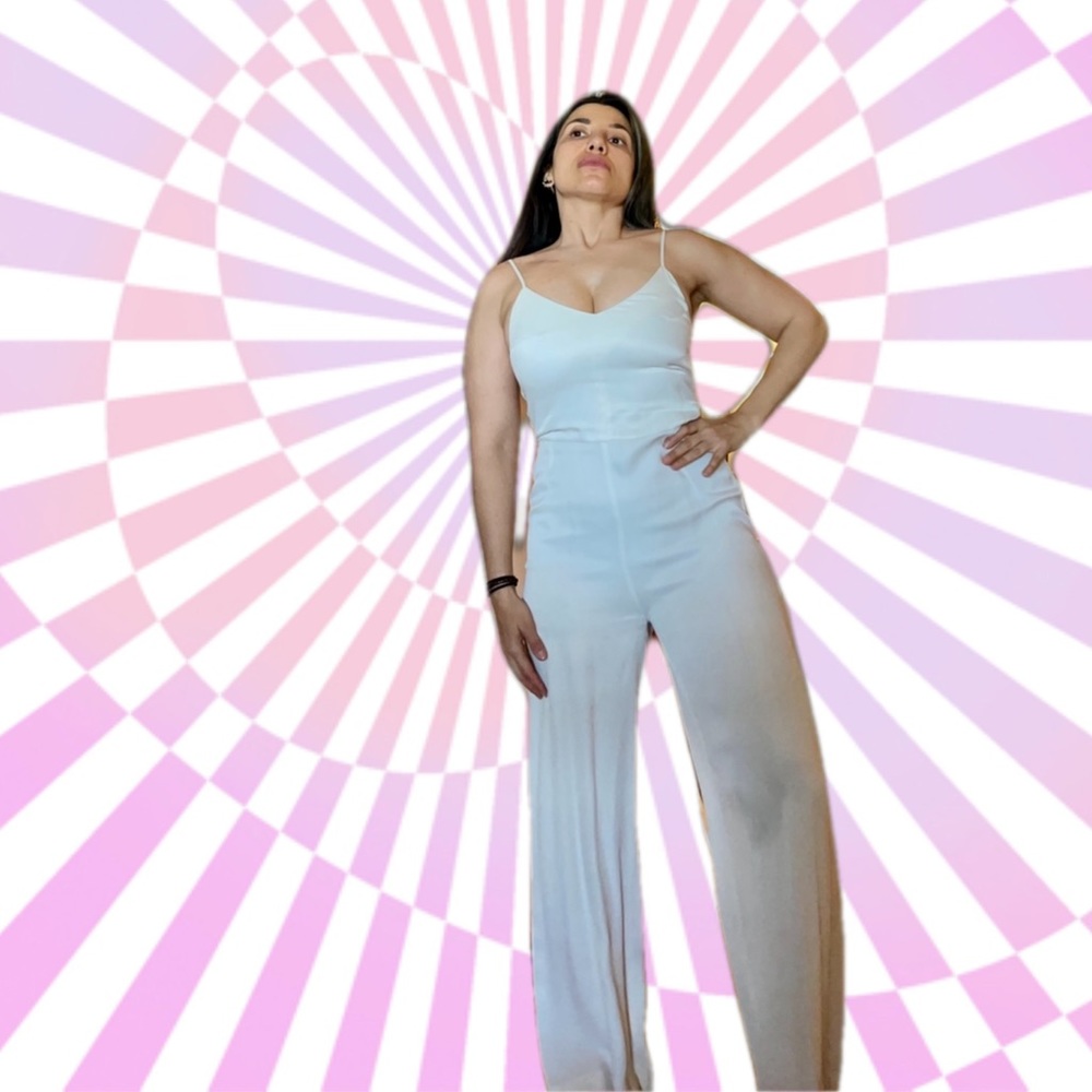Belted jumpsuit